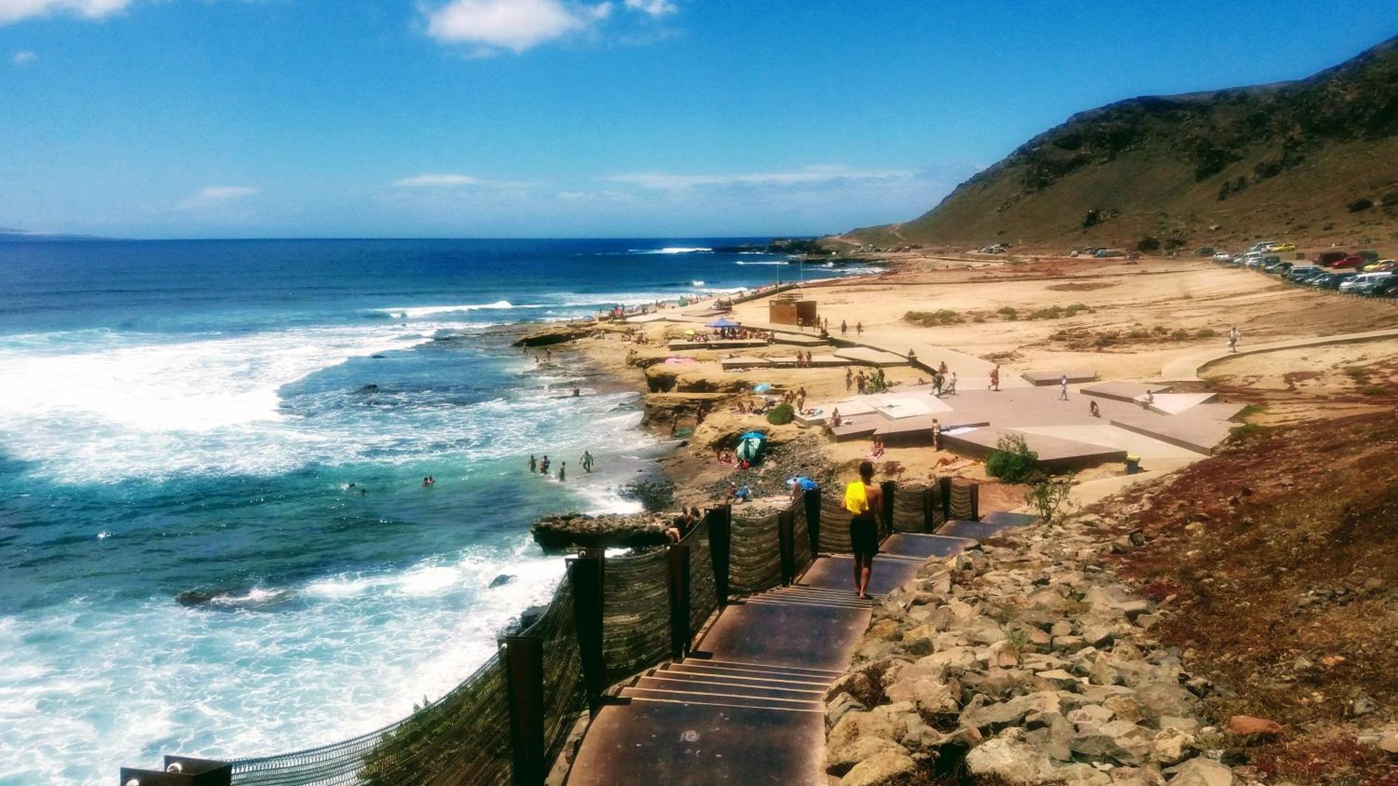 Canteras Beach Las Palmas de Gran Canaria Esterno foto